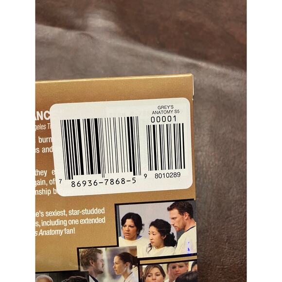Grey's Anatomy: The‎ Complete Fifth Season DVD Set New Deleted Scenes - Picture 4 of 4